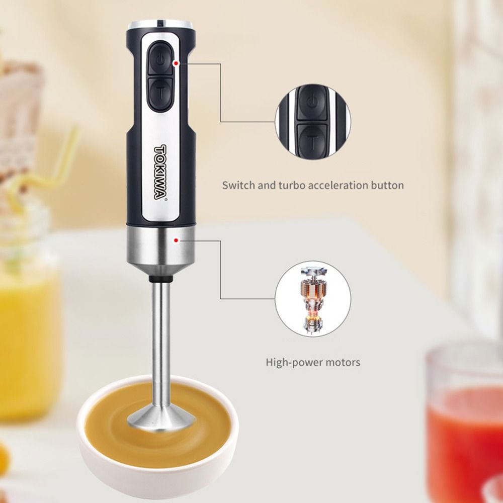Kitchen Baking Blender - 5 in 1 Hand Blender 400W