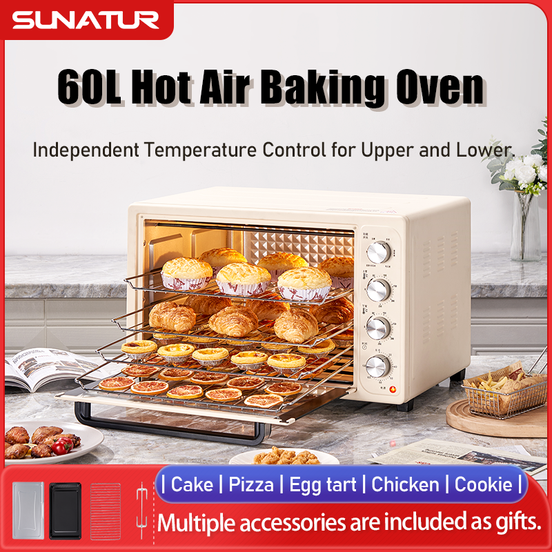 Kitchen Baking Table - SUNATUR 2200w hot air circulation oven