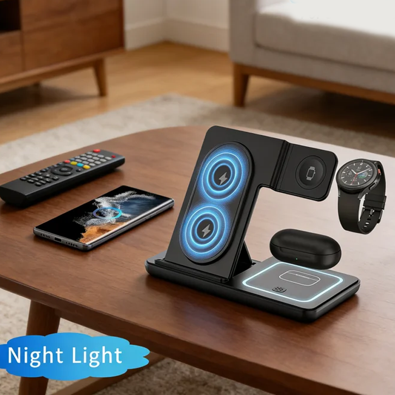 Cooling Rack Wire - 3 In 1 Foldable Wireless Charger