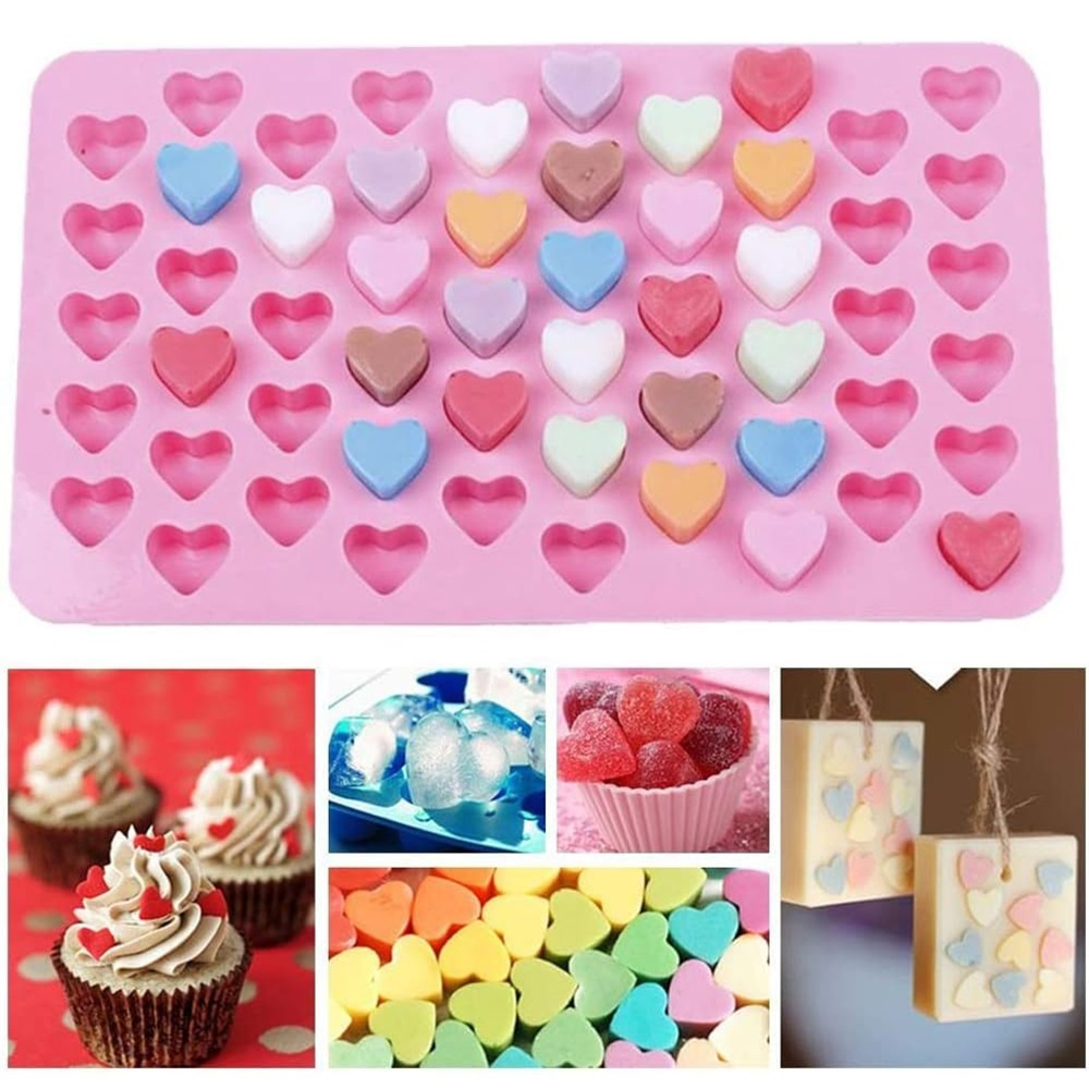 7Pcs Candy Silicone Moulds wit - đánh giá và giá Kitchen Baking Tray Set