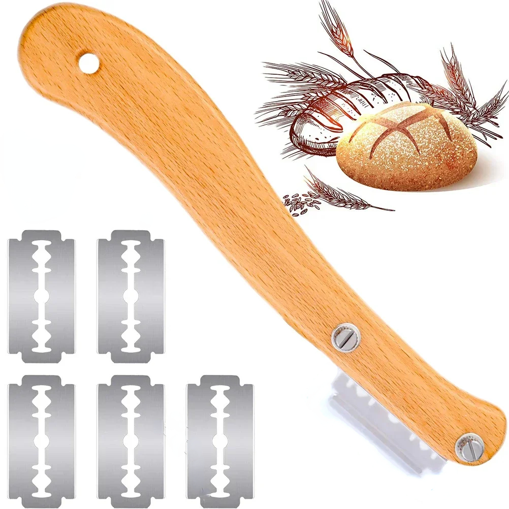 Bread Cutter Lame Wooden Handl - đánh giá và giá Bread Lame Scoring