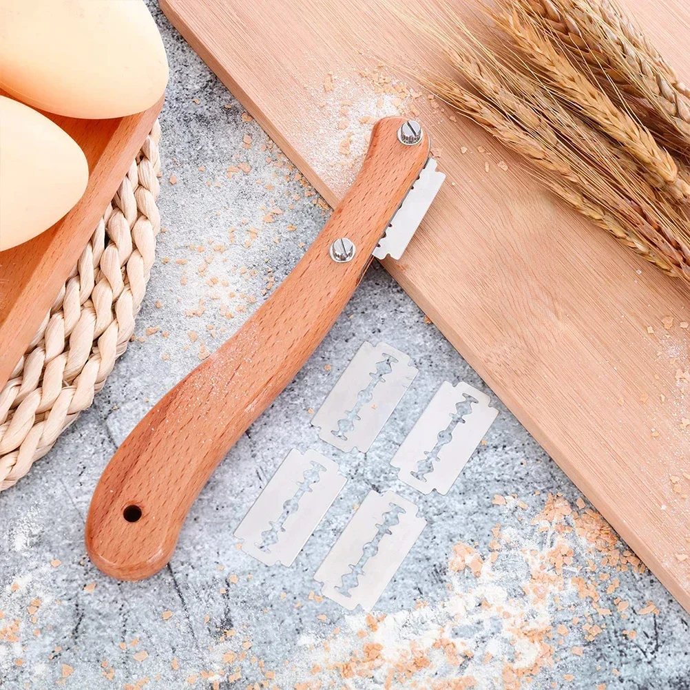 Bread Cutter Lame Wooden Handl - đánh giá và giá Bread Lame Scoring