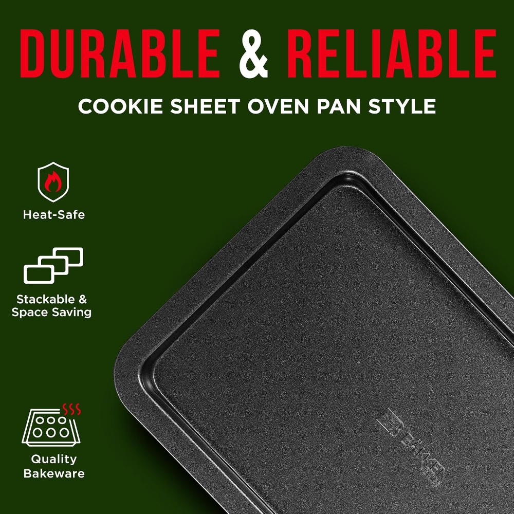 3 Piece Set Nonstick Carbon St - đánh giá và giá Kitchen Baking Tray Set