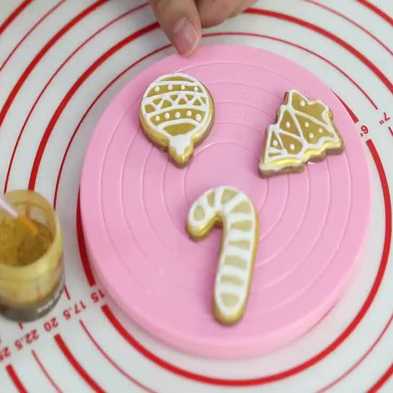 1pc Plastic Cake Plate Turntab - đánh giá và giá Kitchen Baking Table