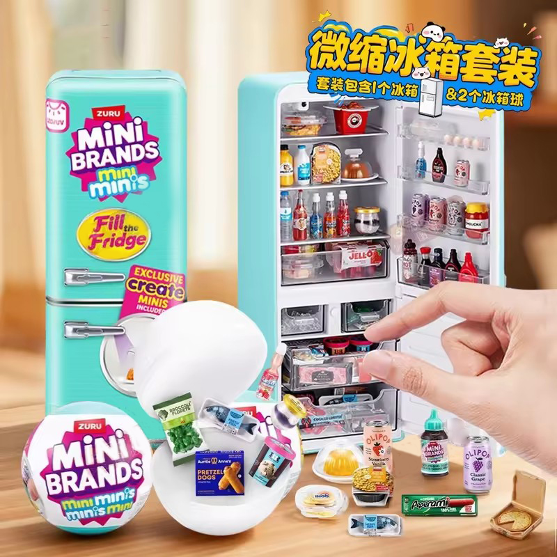 HOT Led Light Up Mini Refriger - đánh giá và giá Miniature Baking Kitchen