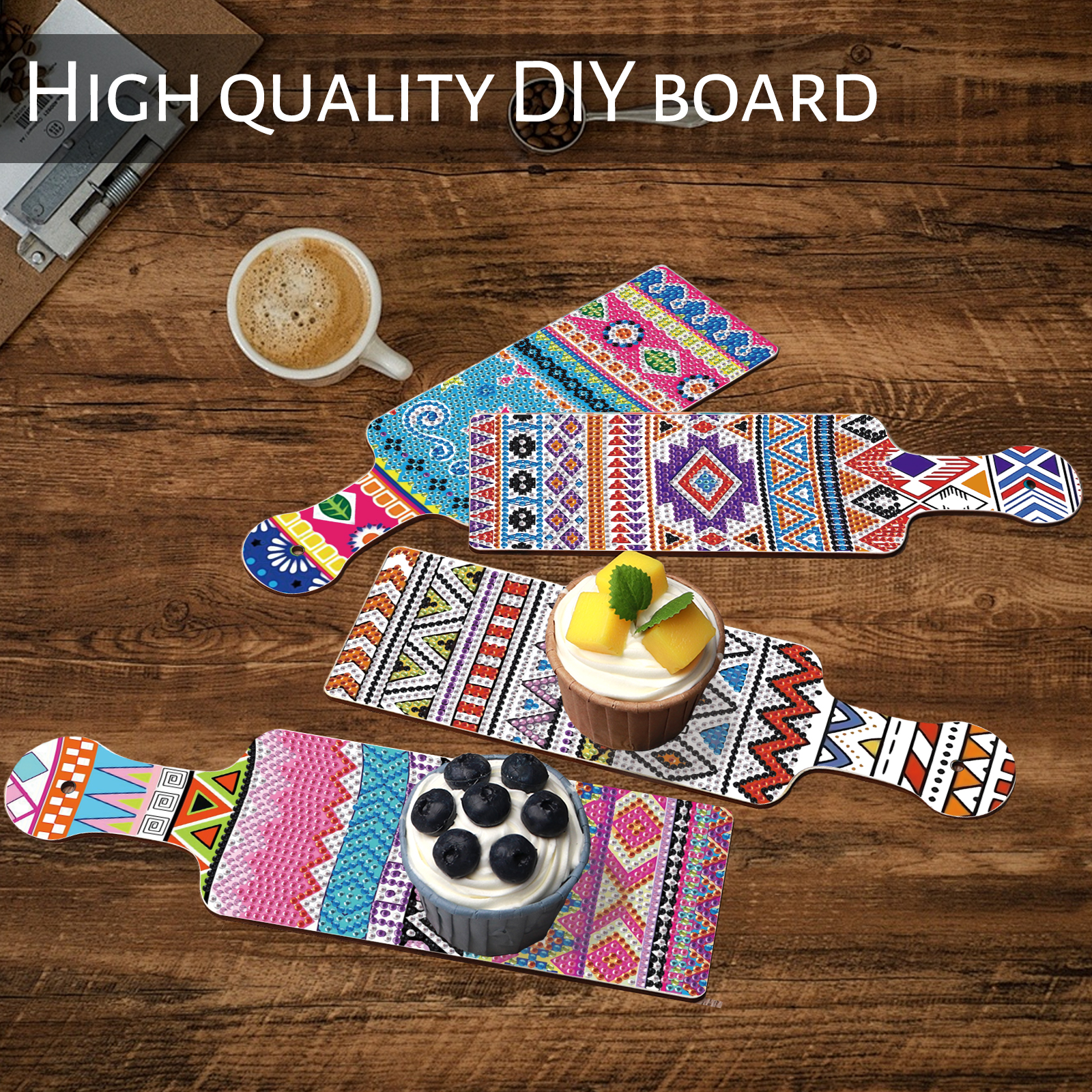 4Pack DIY bohemia Diamond Art  - đánh giá và giá Miniature Baking Kitchen