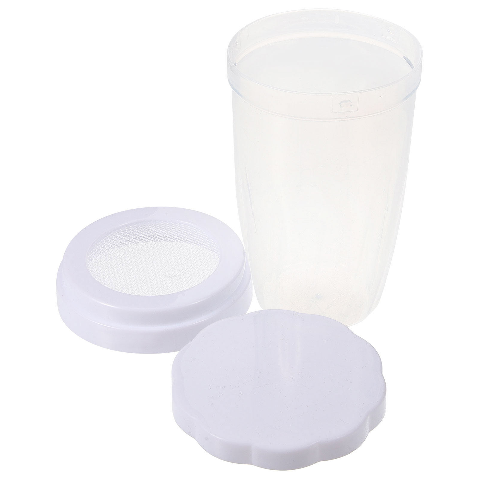 Sleek White Powder Shaker Dust - đánh giá và giá Kitchen Baking Essentials