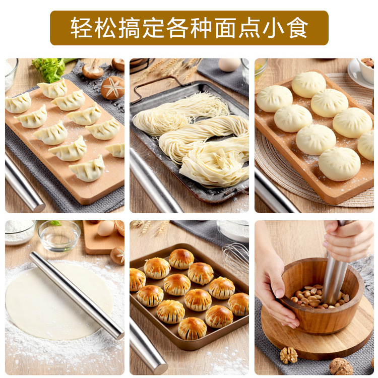 304 Stainless Steel Household  - đánh giá và giá Kitchen Roller Baking