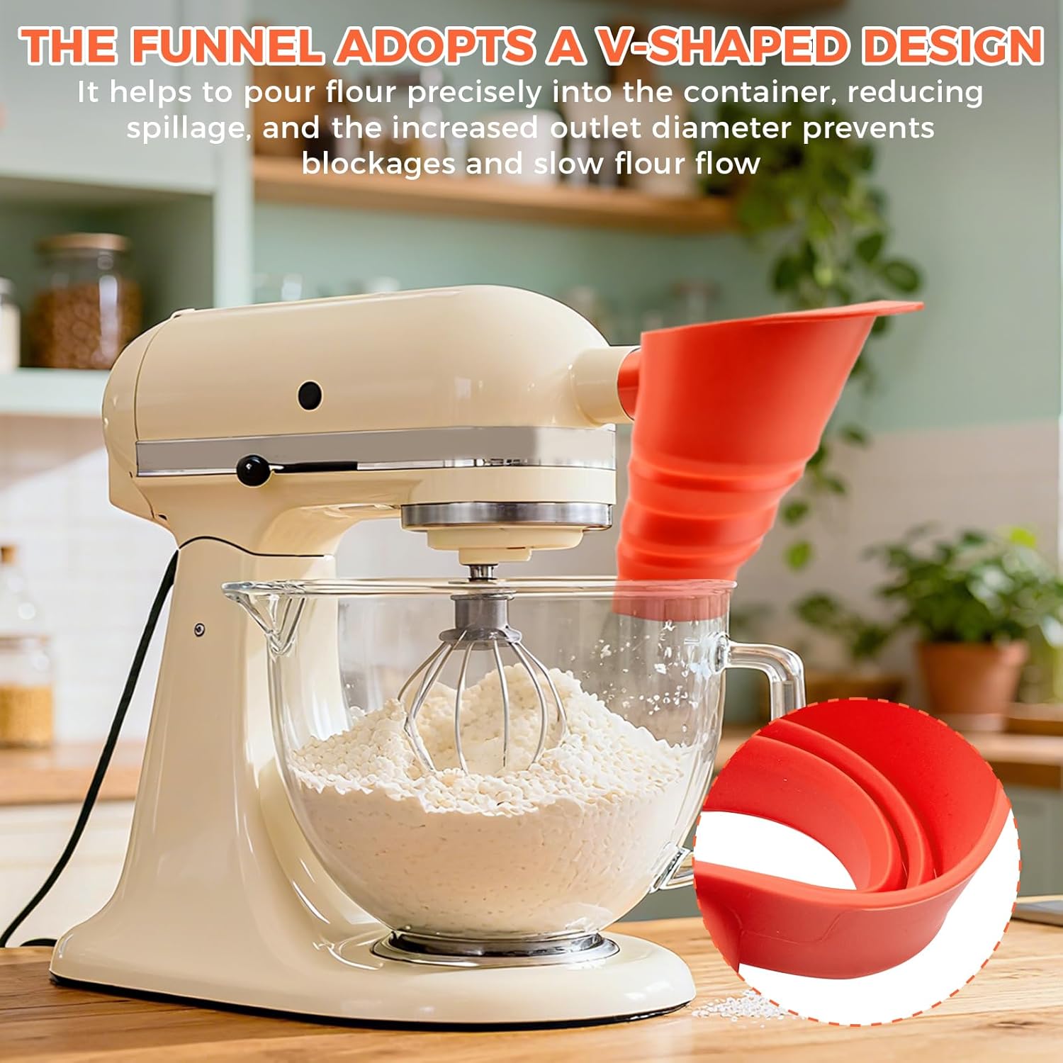 Food Grade BPA-Free Silicone F - đánh giá và giá Kitchen Aid Baking Mixer