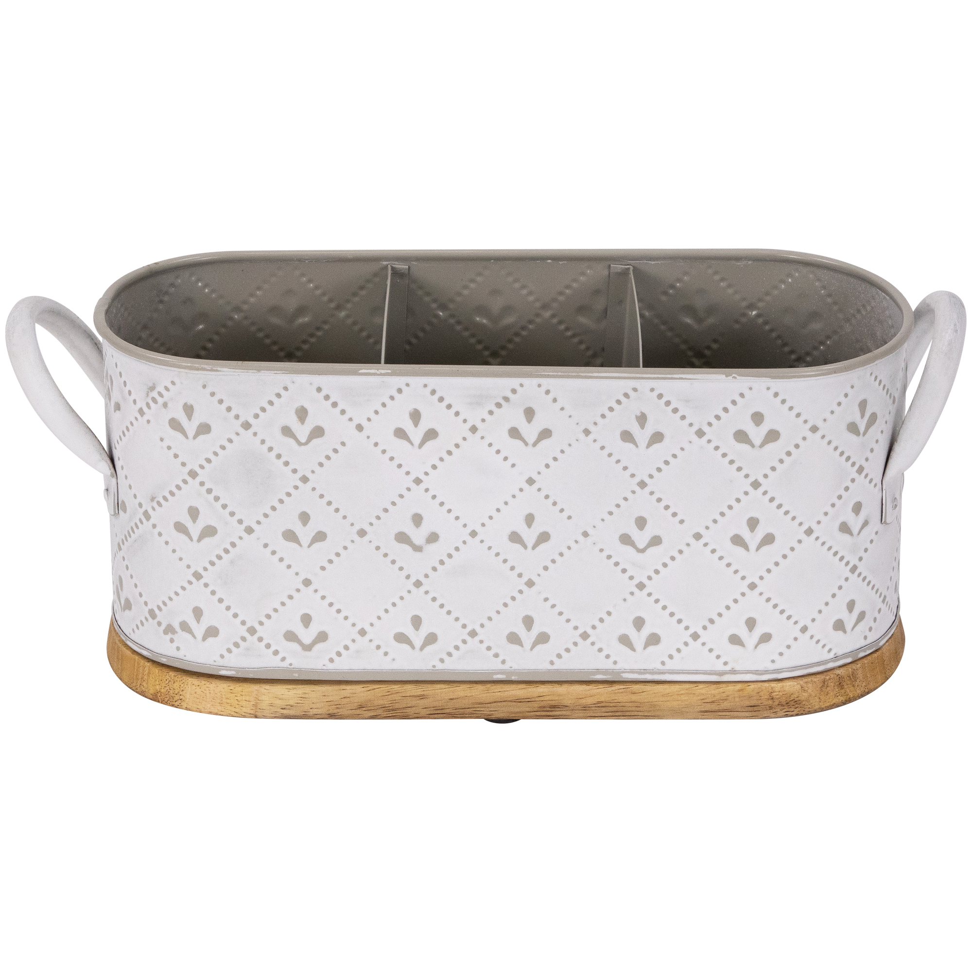 White oval embossed utensil ca - đánh giá và giá Kitchen Utensils