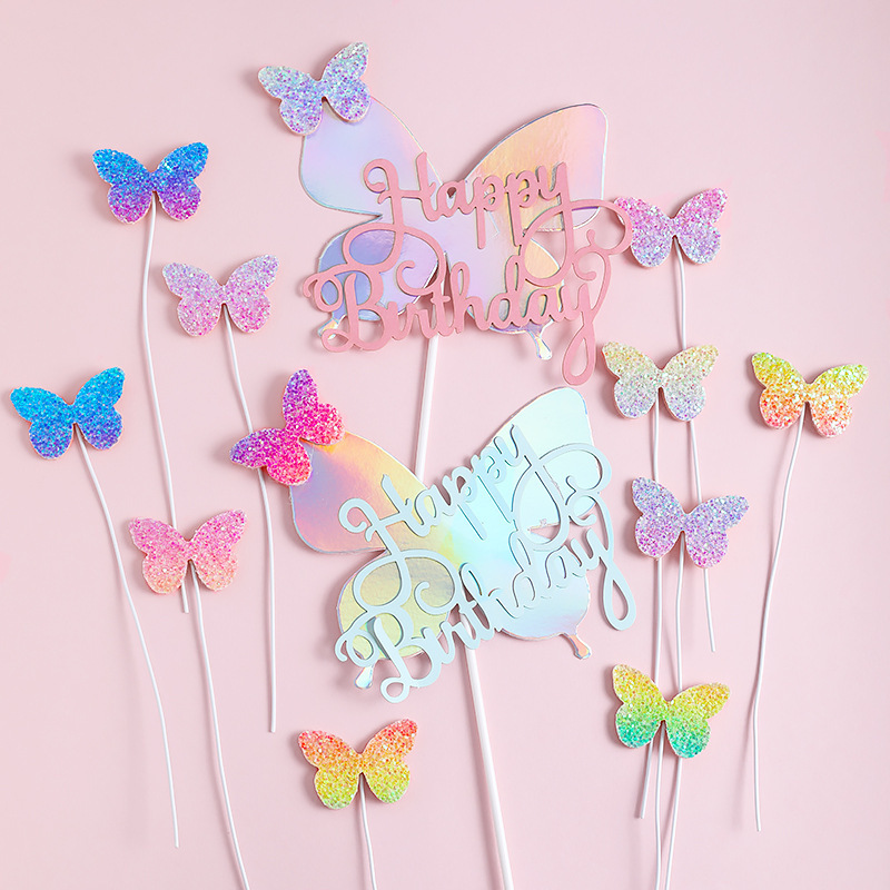 Butterfly Cake Decoration Rain - đánh giá và giá Kitchen Baking Table