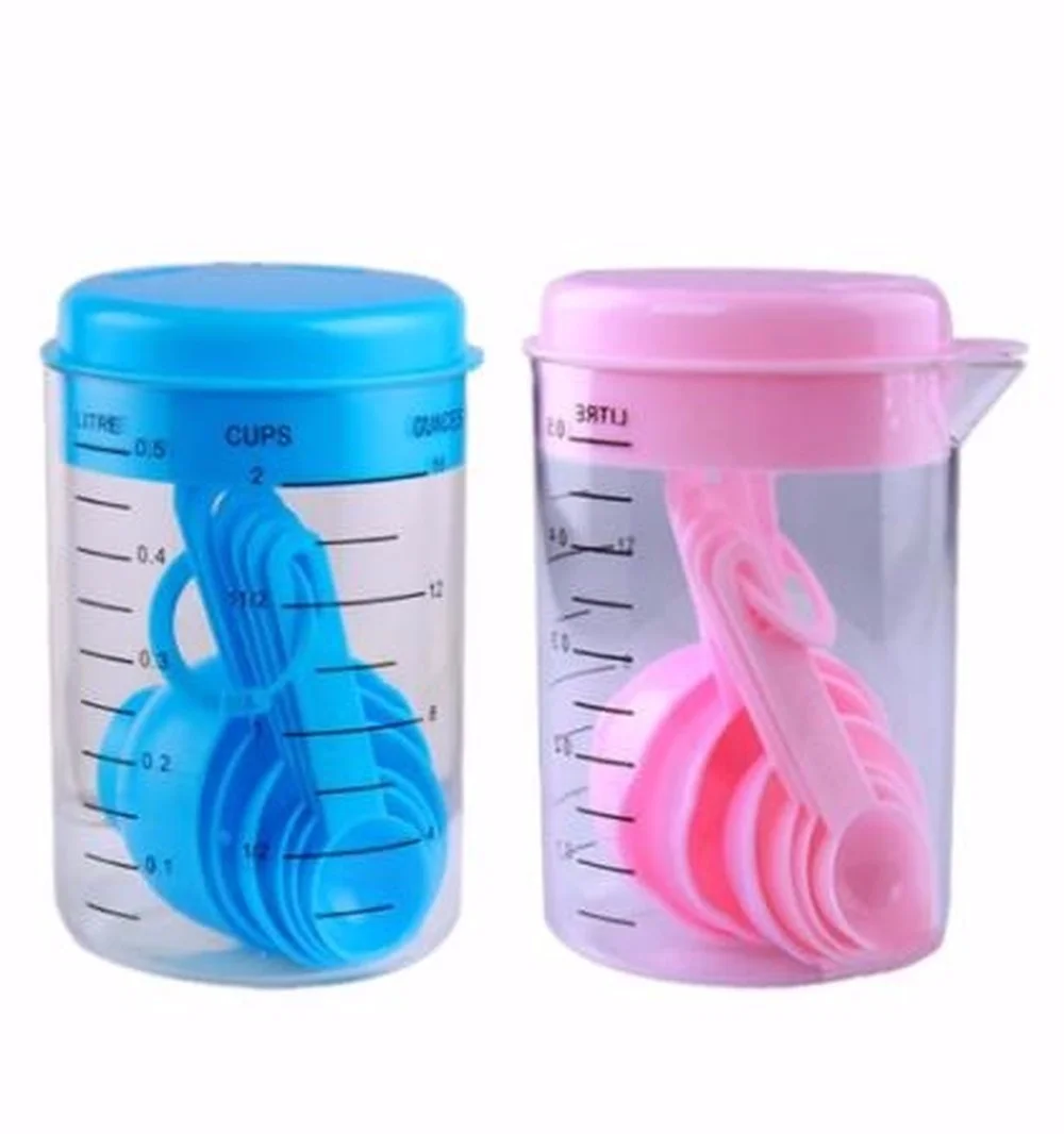 7 Pieces / Set Plastic Measuri - đánh giá và giá Kitchen Baking Tray Set