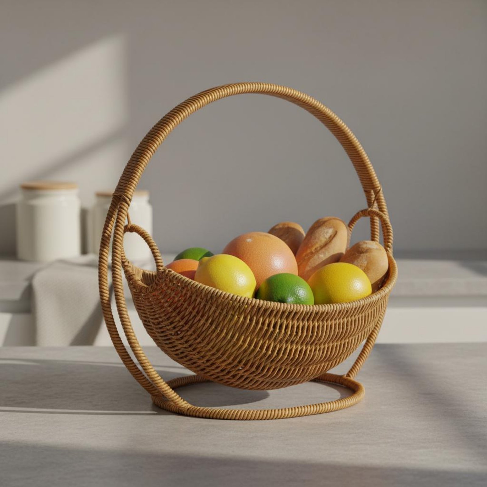 Cradle Design Bread Basket Han - đánh giá và giá Kitchen Baking Tools