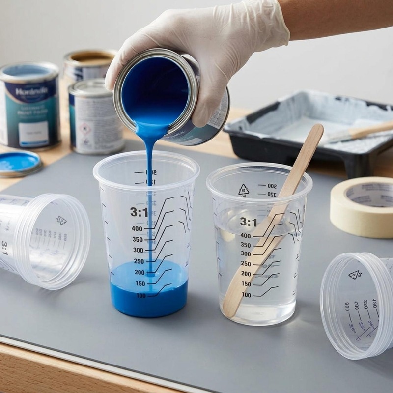 500/600/1000ml Disposable Plas - đánh giá và giá Kitchen Baking Essentials