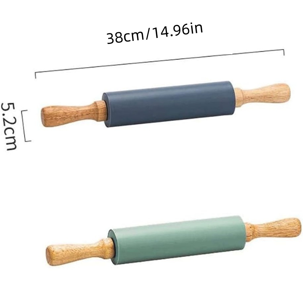 Non-Stick Silicone Rolling Pin - đánh giá và giá Kitchen Roller Baking