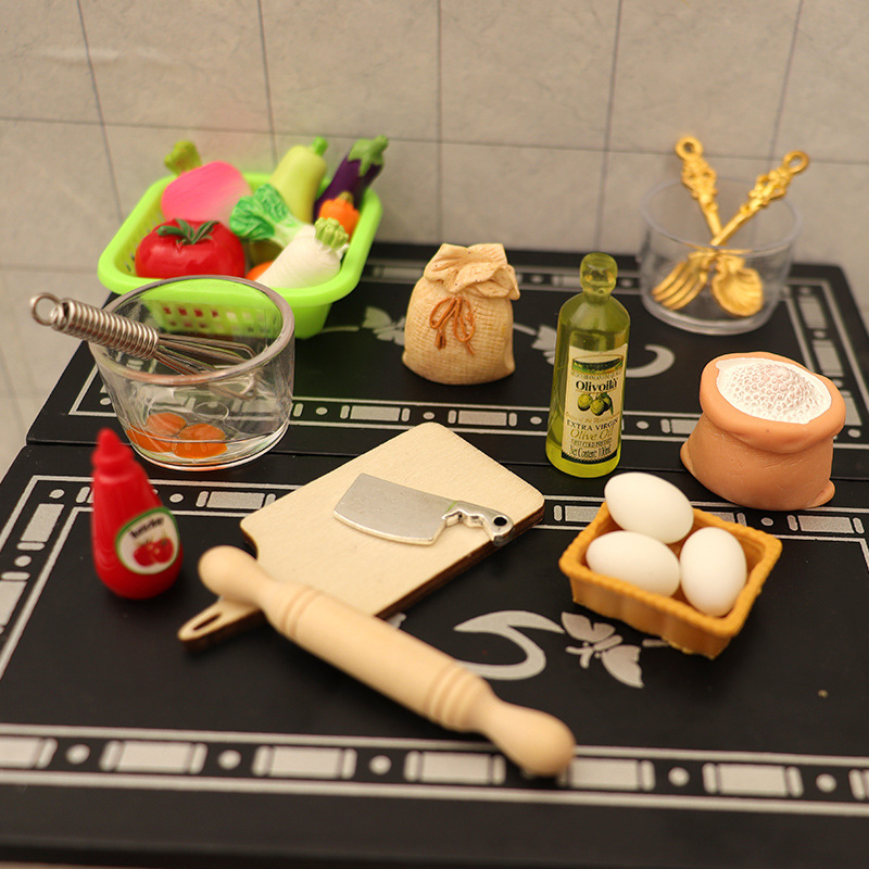 1/12 Dollhouse Miniature Kitch - đánh giá và giá Miniature Baking Kitchen