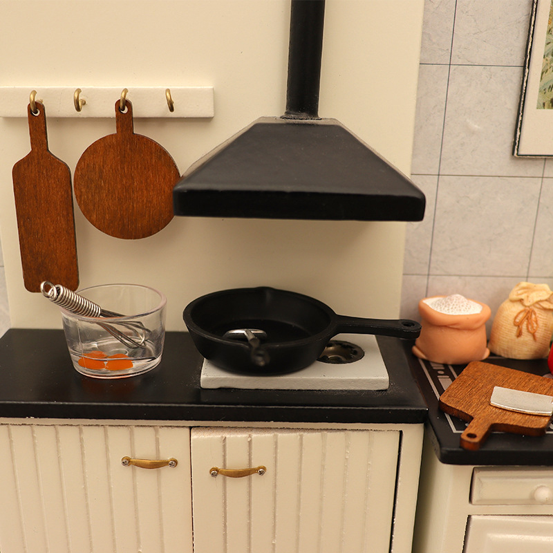 1/12 Dollhouse Miniature Kitch - đánh giá và giá Miniature Baking Kitchen