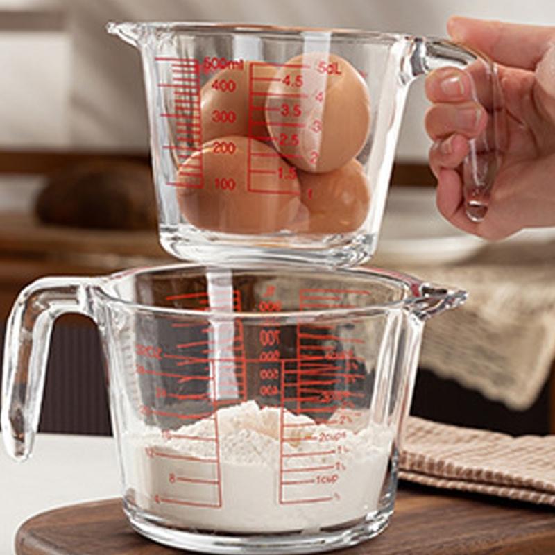 Glass Measuring Cup With Preci - đánh giá và giá Kitchen Baking Essentials