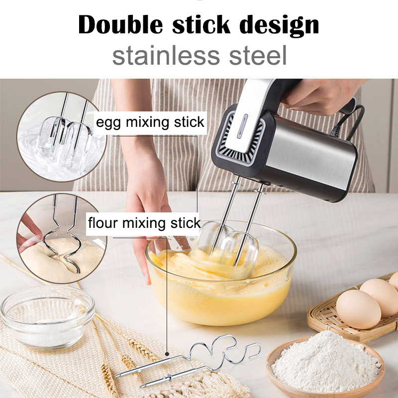 Electric Hand Blender Stainles - đánh giá và giá Kitchen Baking Blender