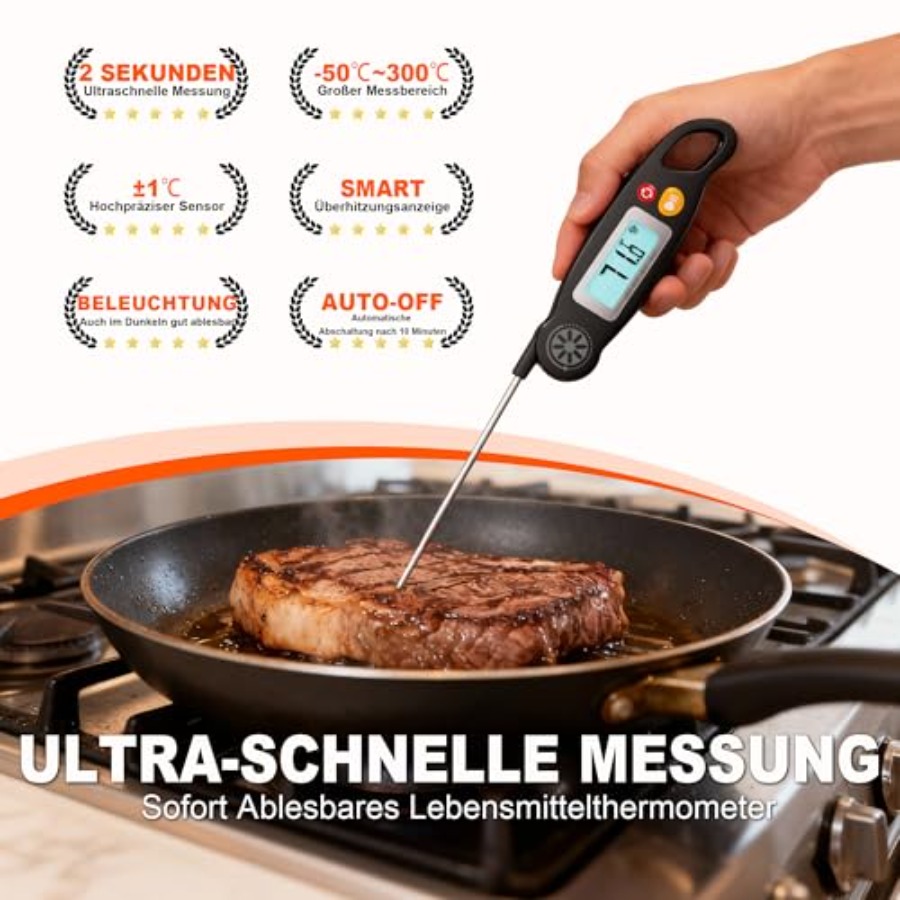 Meat Thermometer Digital - Ins - đánh giá và giá Kitchen Baking Cooking