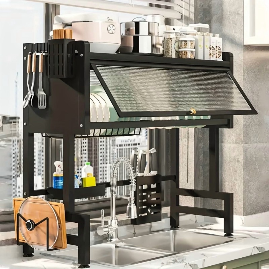 Multi-Tier Dish Drying Rack wi - đánh giá và giá Kitchen Utensils