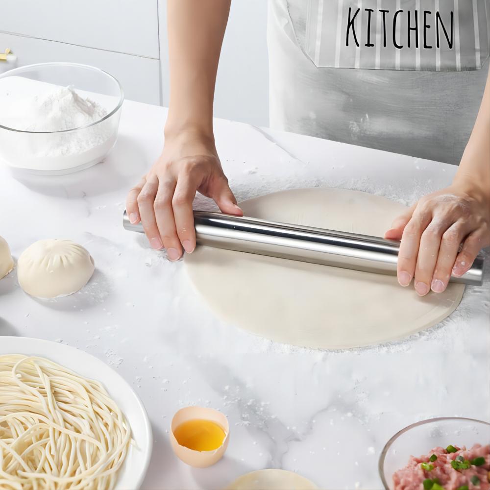 Stainless Steel Rolling Pin Ba - đánh giá và giá Kitchen Roller Baking