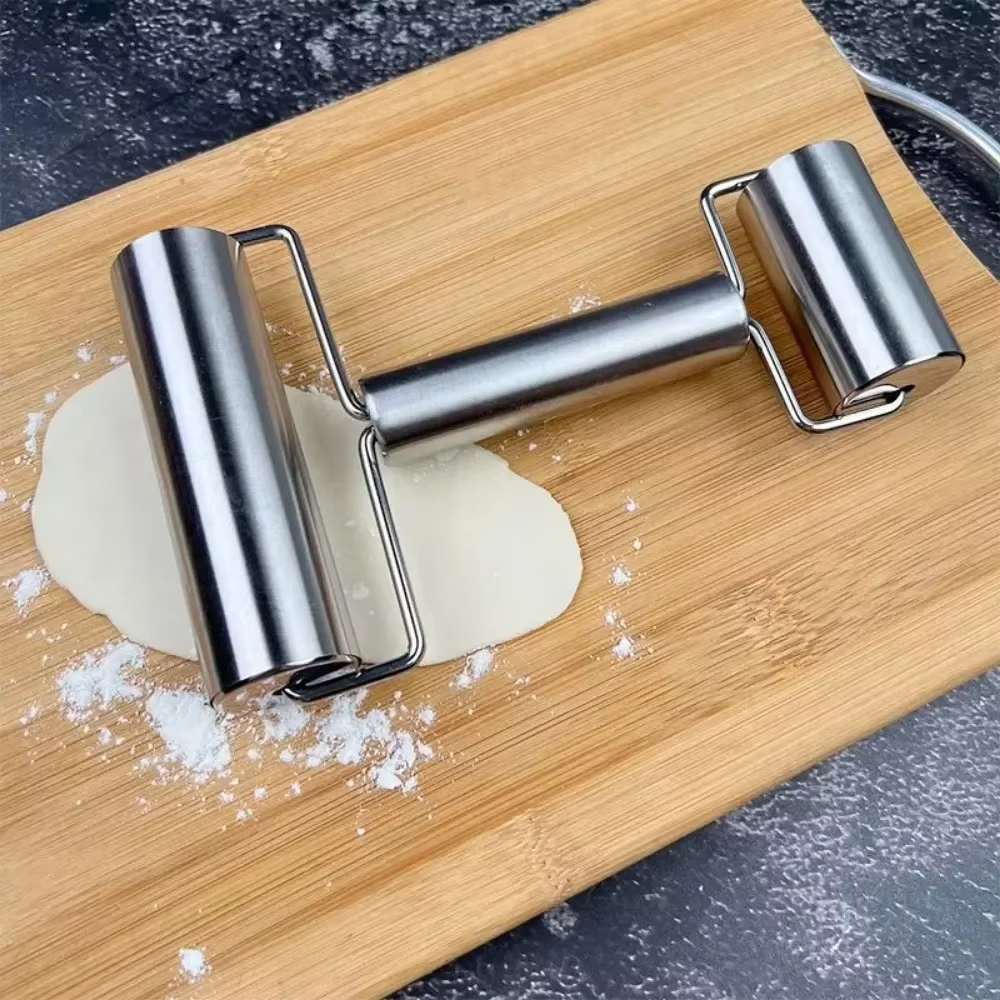 Stainless Steel Double Head Ro - đánh giá và giá Kitchen Roller Baking