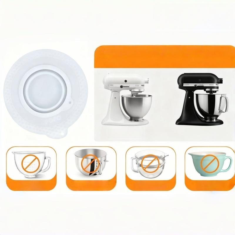 1Pcs DIY Silicone Mixers Bowl  - đánh giá và giá Kitchen Aid Baking Mixer