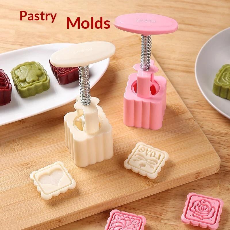 【HG】1 Set DIY Mooncake Mold Pl - đánh giá và giá Kitchen Baking Torch