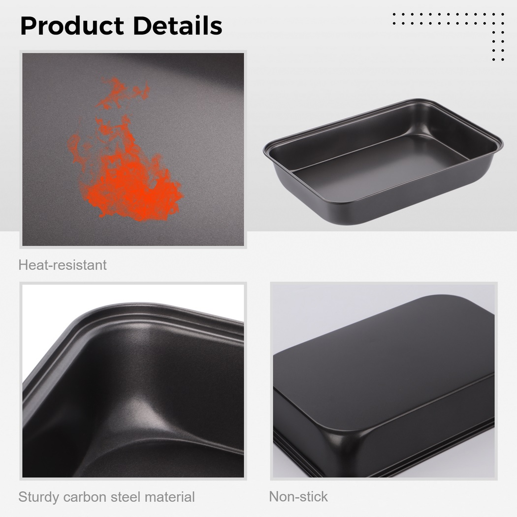 3-Sized 3Pcs/Set Non-Stick Ove - đánh giá và giá Kitchen Baking Tray Set