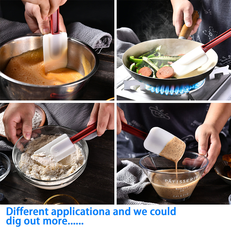 1/2Pcs Silicone Butter Scraper - đánh giá và giá Kitchen Baking Torch
