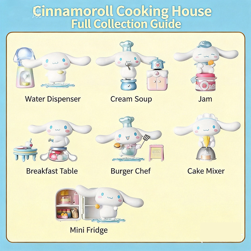 Official Licensed Sanrio Cinna - đánh giá và giá Miniature Baking Kitchen