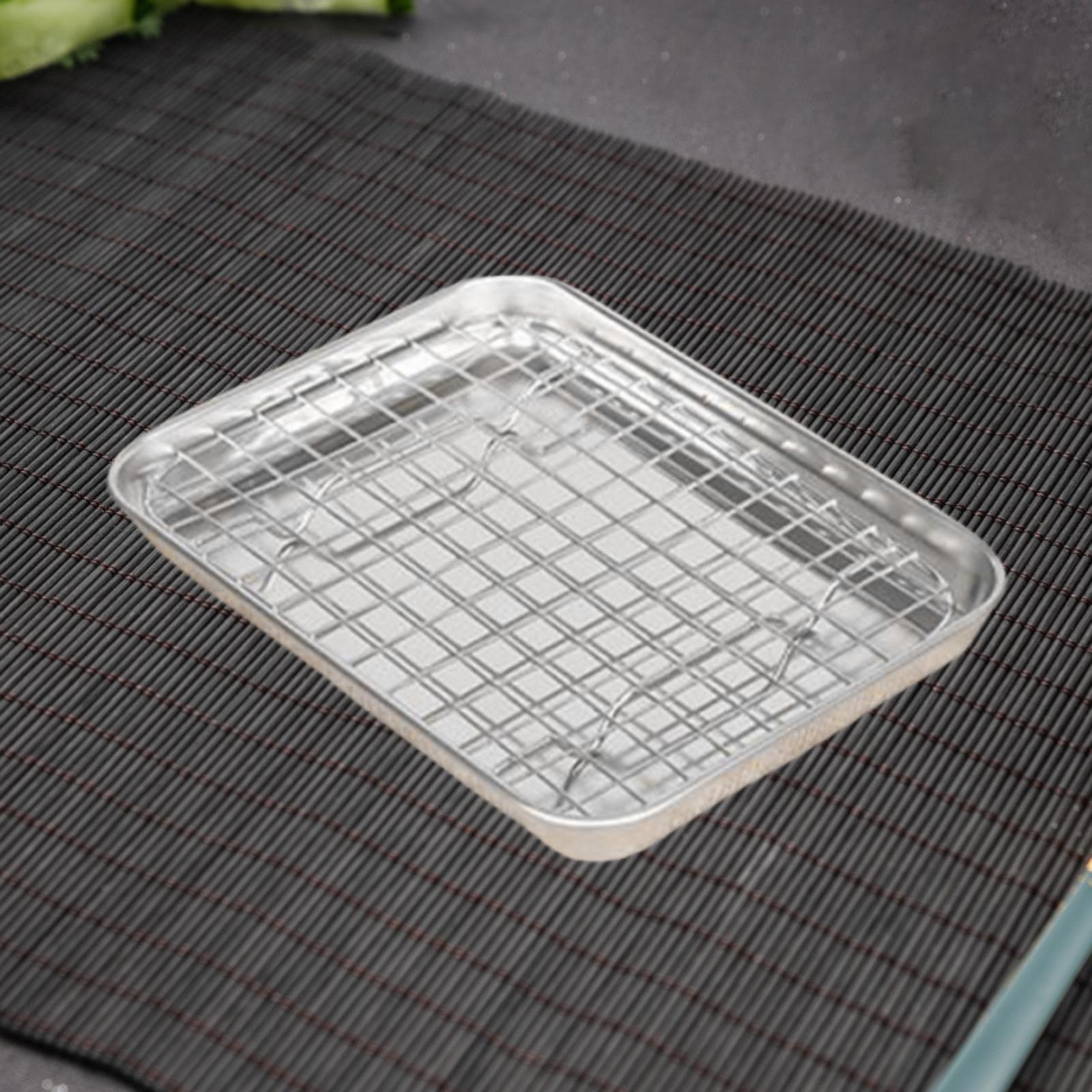 Stainless Steel Baking Sheet w - đánh giá và giá Kitchen Baking Tray Set