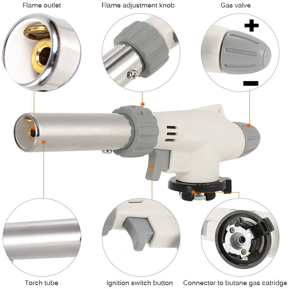 Kitchen Butane Blow Torch Ligh - đánh giá và giá Kitchen Baking Torch