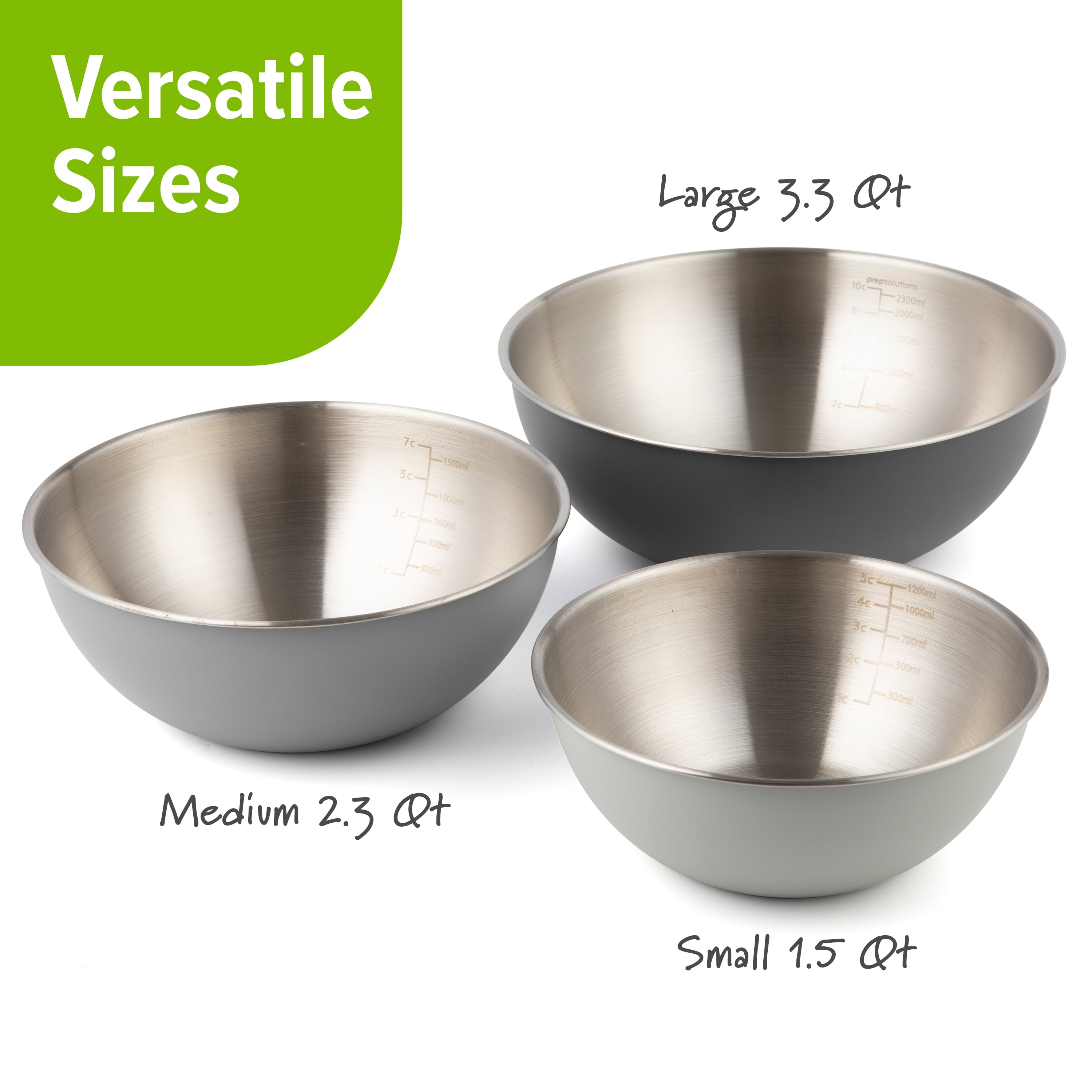 Stainless Steel Mixing Bowls S - đánh giá và giá Kitchen Baking Essentials