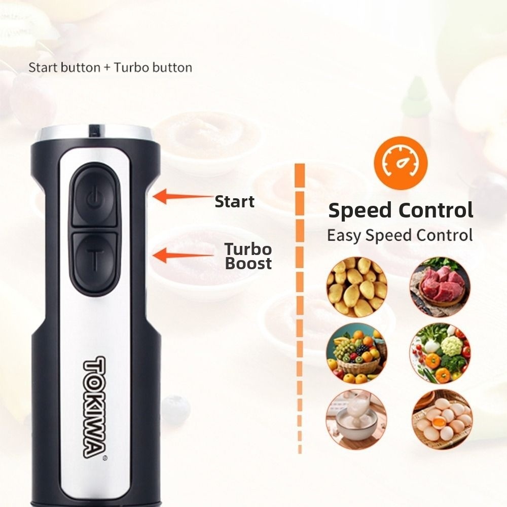 5 in 1 Hand Blender 400W 316 S - đánh giá và giá Kitchen Baking Blender