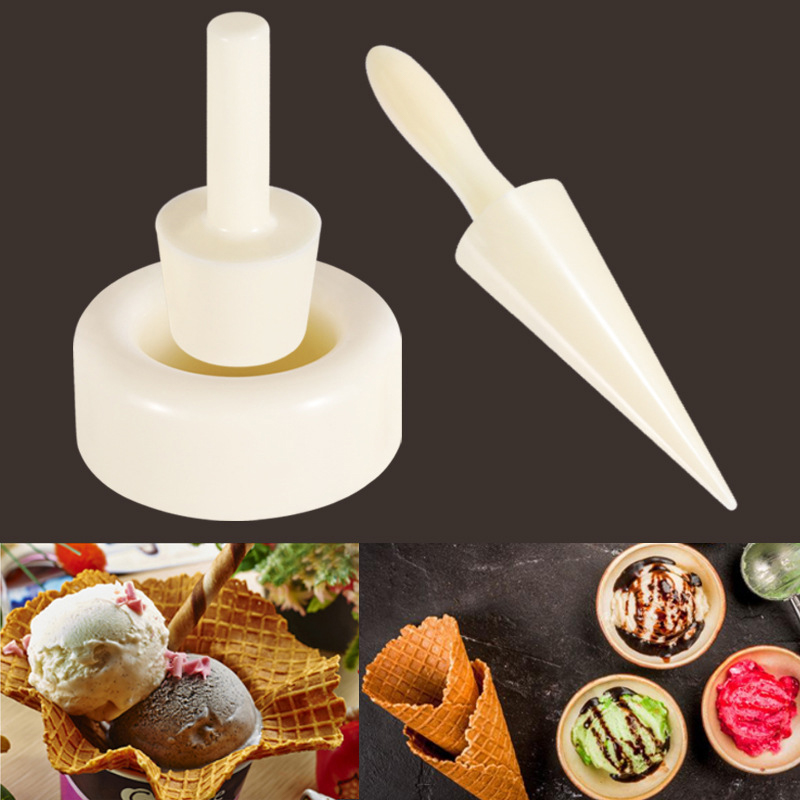 3Pcs Crispy Waffle Cone Mold K - đánh giá và giá Kitchen Roller Baking