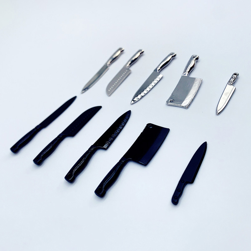 1/12 Dollhouse Mini Knives Mod - đánh giá và giá Kitchen Utensils