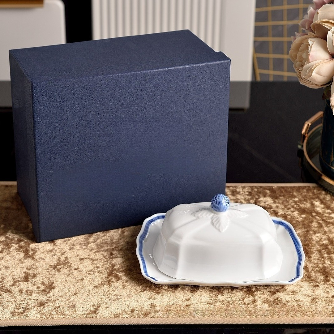 Ceramic Butter Dish with Lid B - đánh giá và giá Kitchen Baking Tray Set
