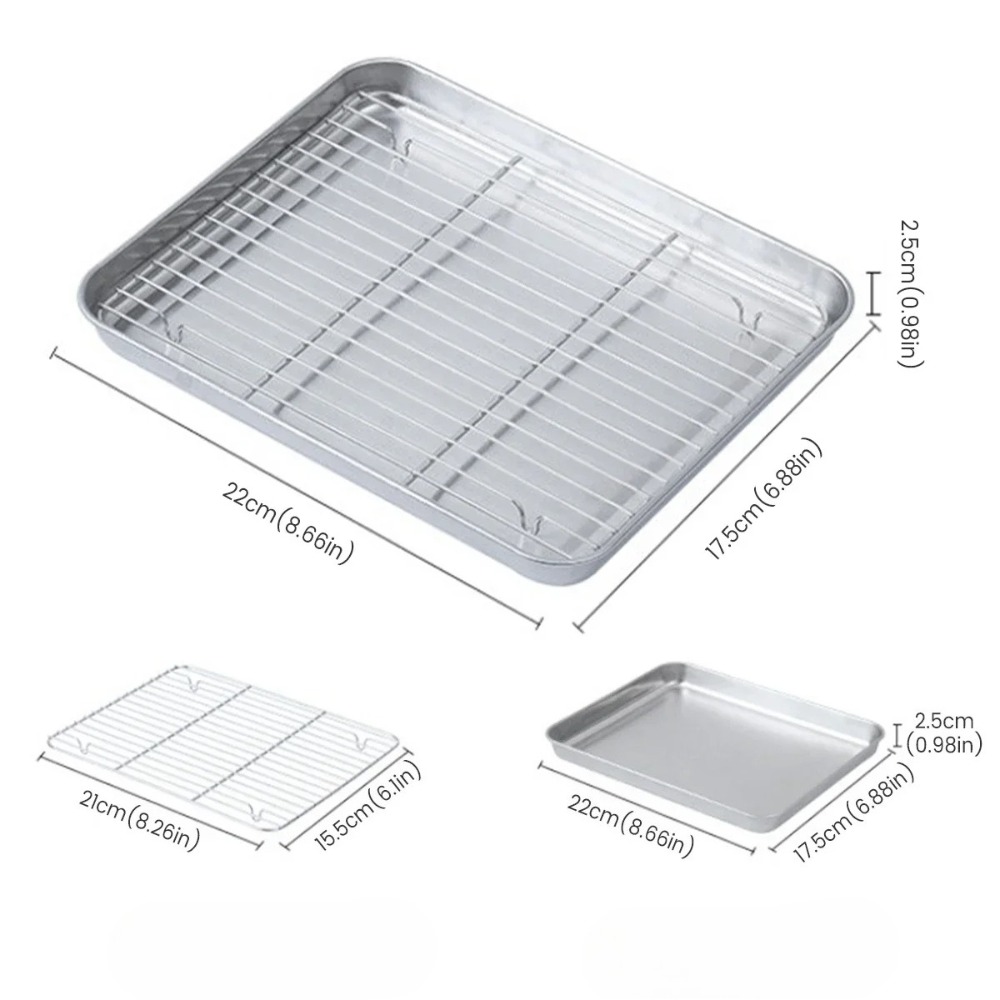 Stainless Steel Baking Sheet w - đánh giá và giá Cooling Rack Wire