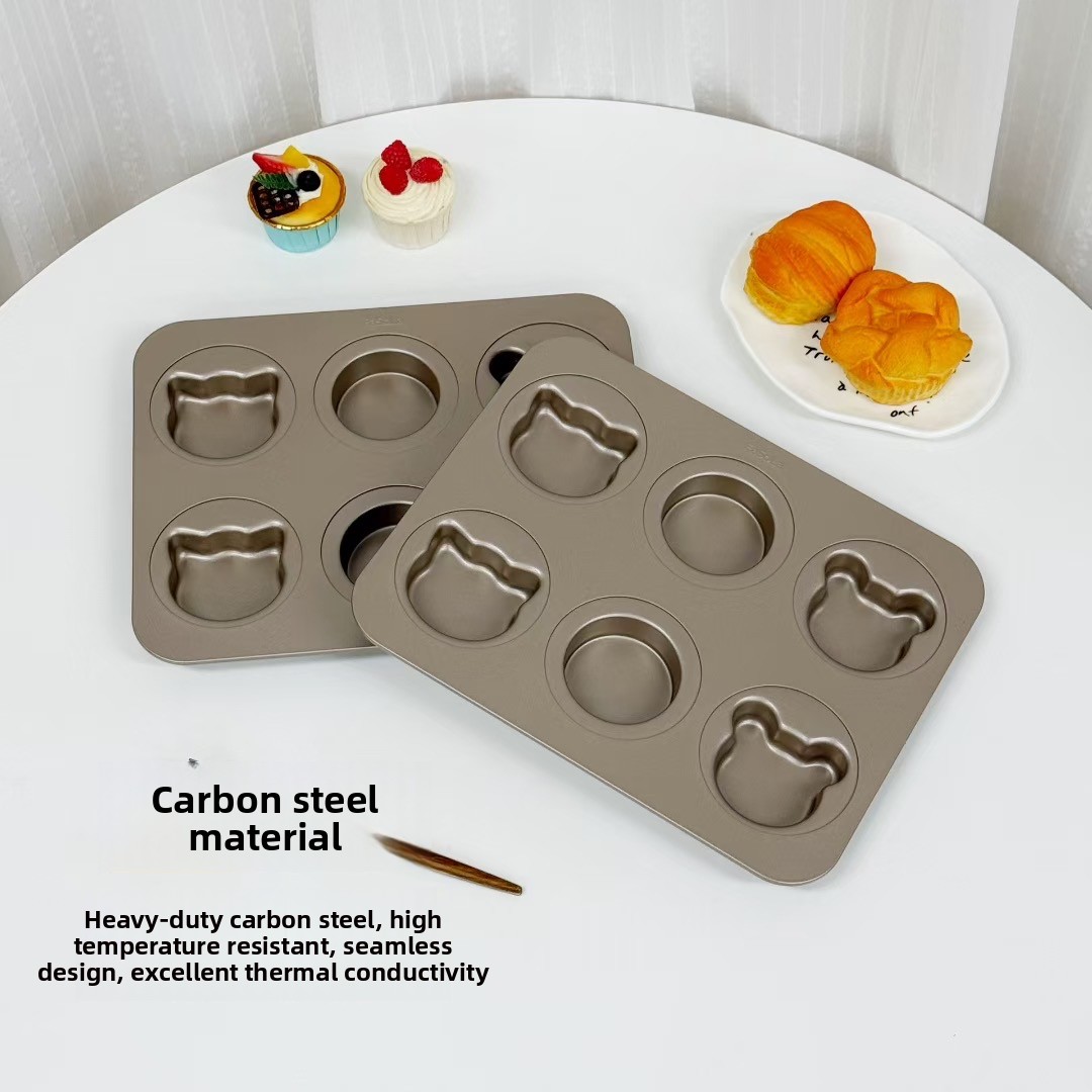 Carbon Steel Bear Shaped Bakin - đánh giá và giá Kitchen Baking Tray Set