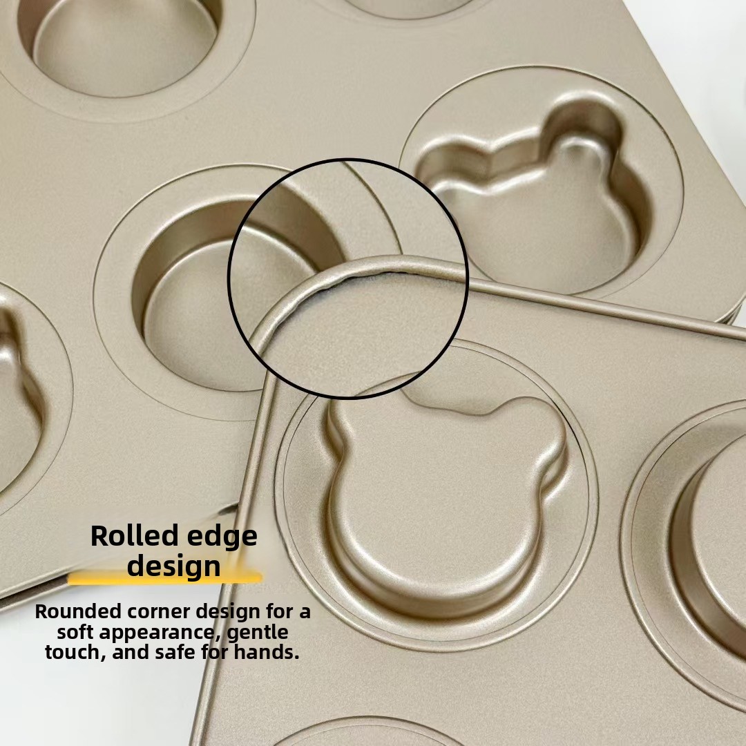 Carbon Steel Bear Shaped Bakin - đánh giá và giá Kitchen Baking Tray Set