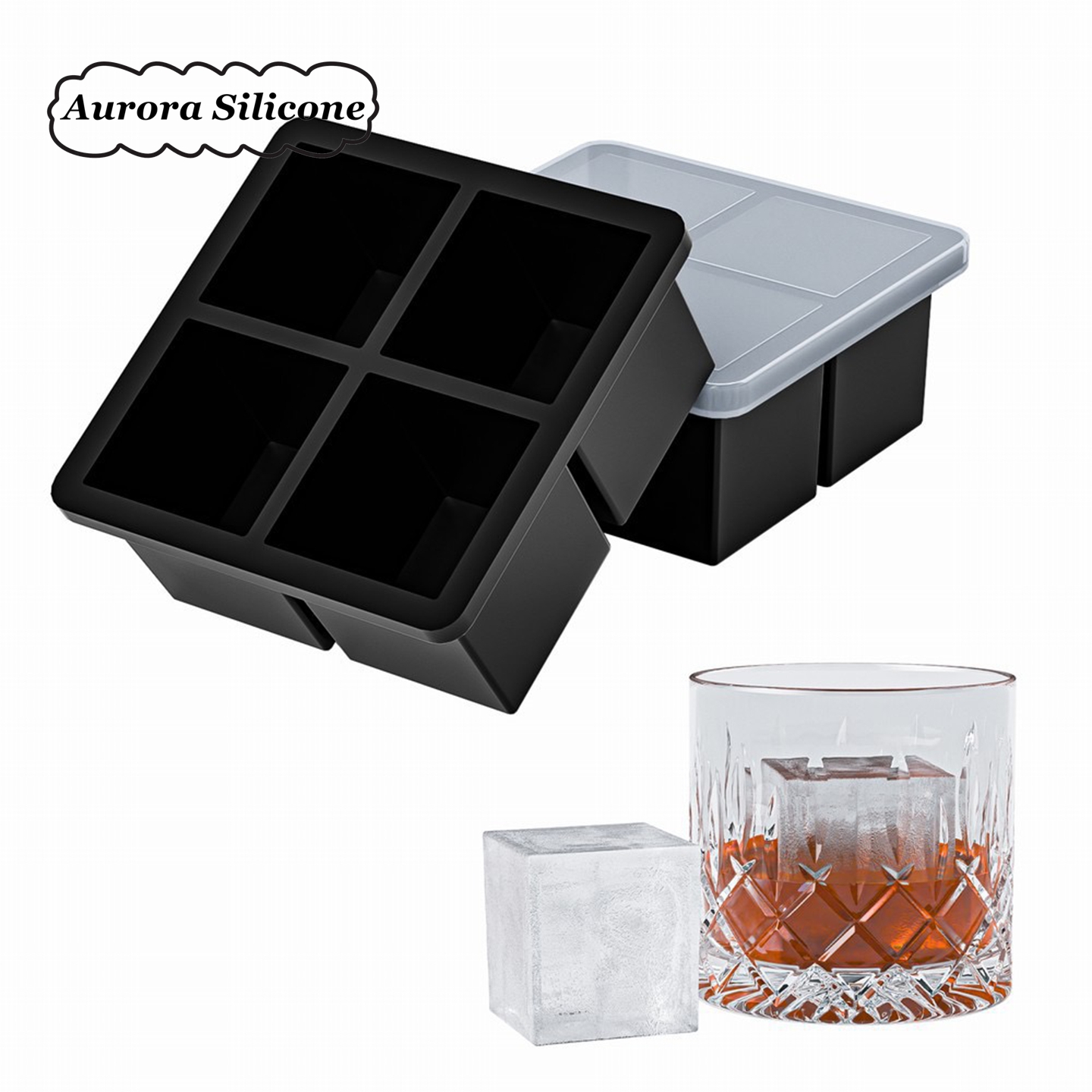 Aurora Silicone Ice Tray Set o - đánh giá và giá Kitchen Baking Tray Set