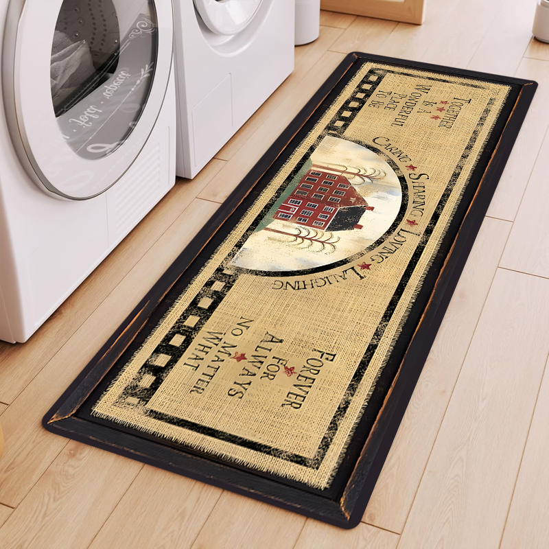 Red Check Border Cartoon Bakin - đánh giá và giá Kitchen Living Baking Mats