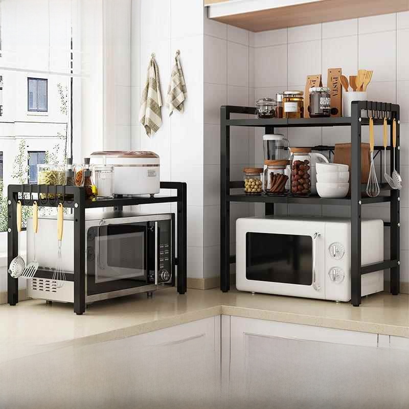 Expandable Double Layer Microw - đánh giá và giá Kitchen Baking Table