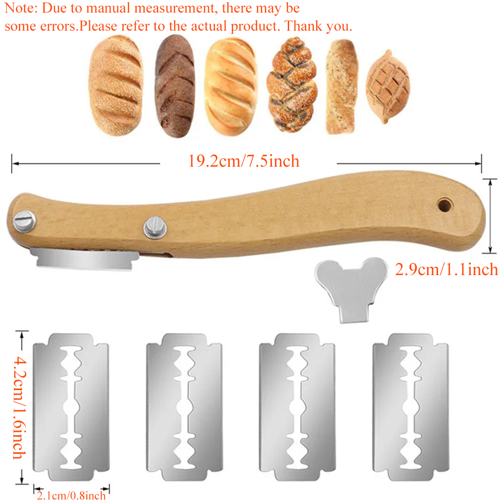 1Set, Bread Cutter French Brea - đánh giá và giá Bread Lame Scoring