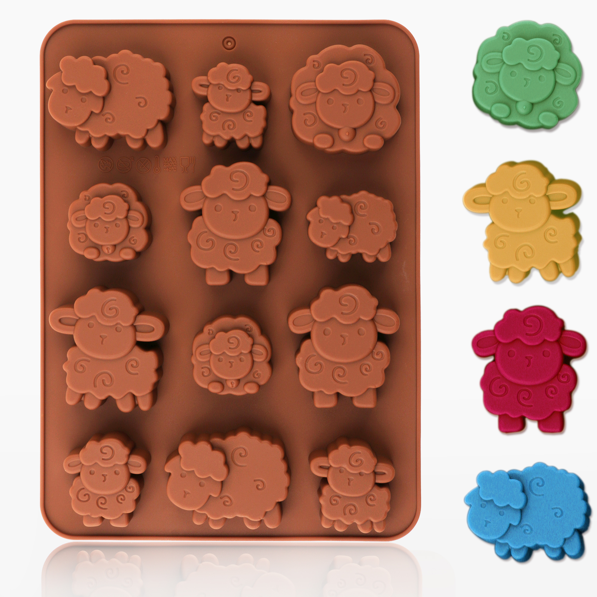 1Pack Silicone Eid Lamb Candy  - đánh giá và giá Kitchen Baking Tools