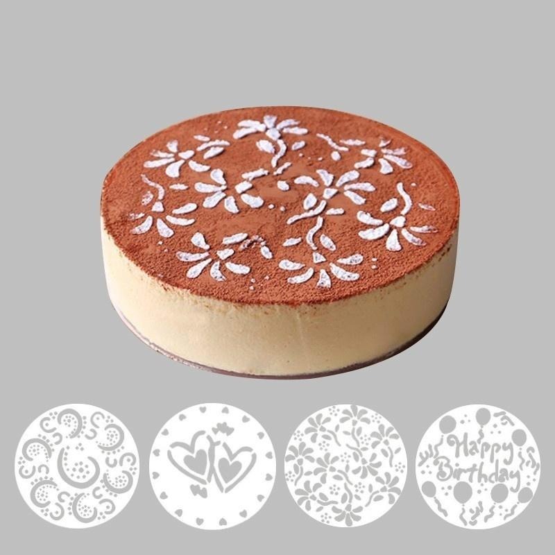 4Pieces/lot Cake Stencils Latt - đánh giá và giá Kitchen Baking Tools