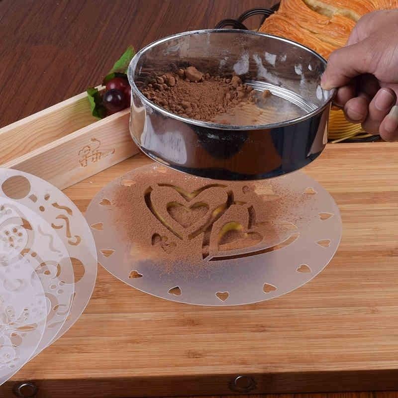 4Pieces/lot Cake Stencils Latt - đánh giá và giá Kitchen Baking Tools