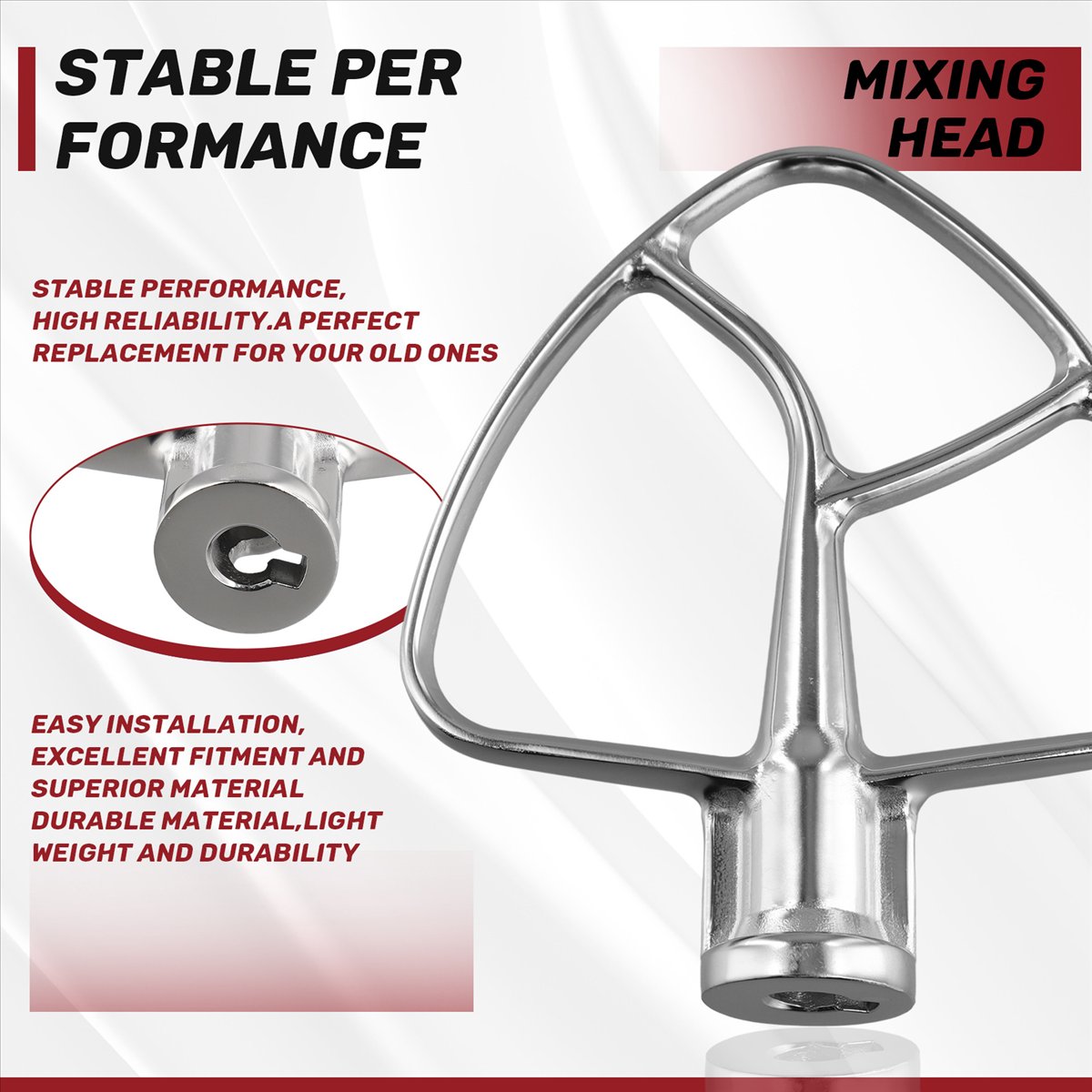 Hot A60T Stainless Steel Flat  - đánh giá và giá Kitchen Aid Baking Mixer